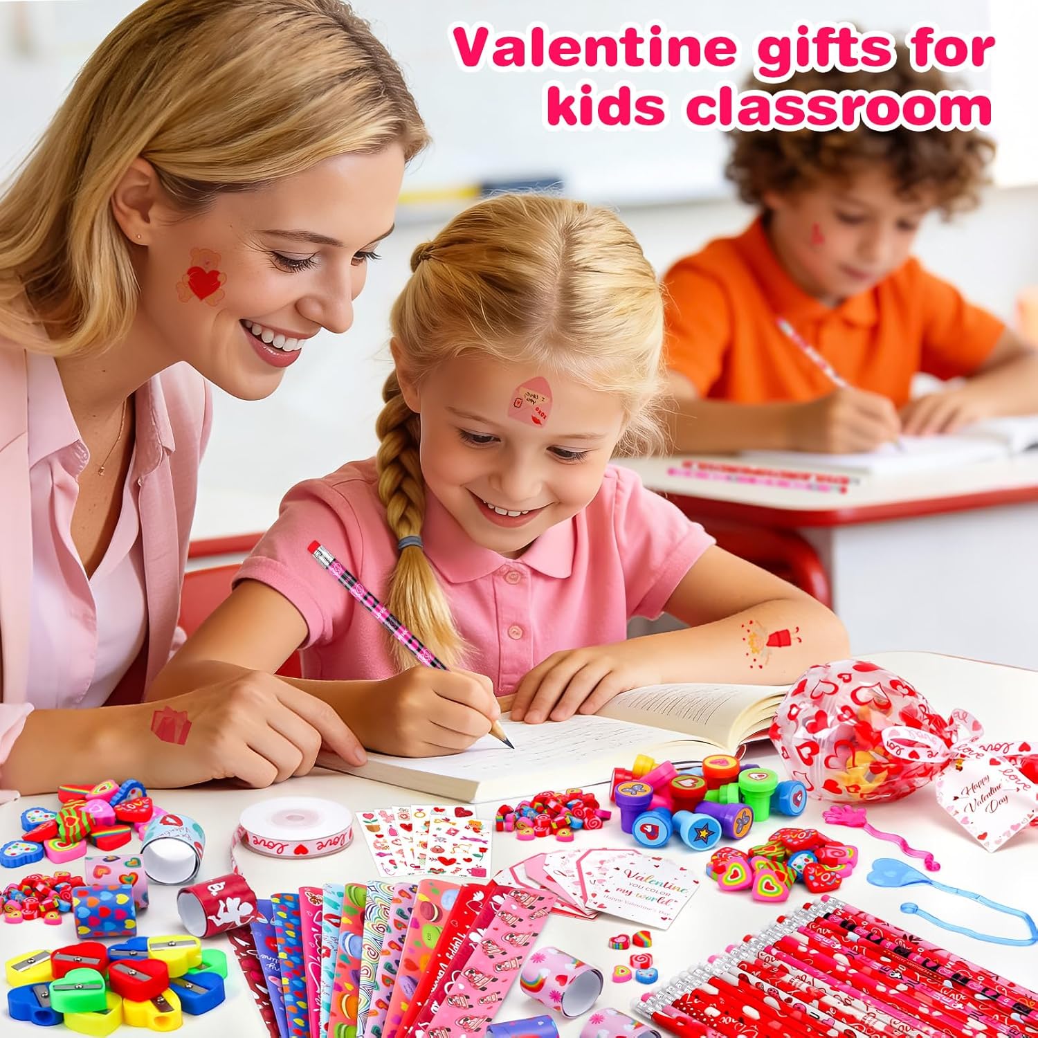 Thumbnail 6 de CZWZ 272Pcs Giant Lollipop Valentine Gifts 🎉