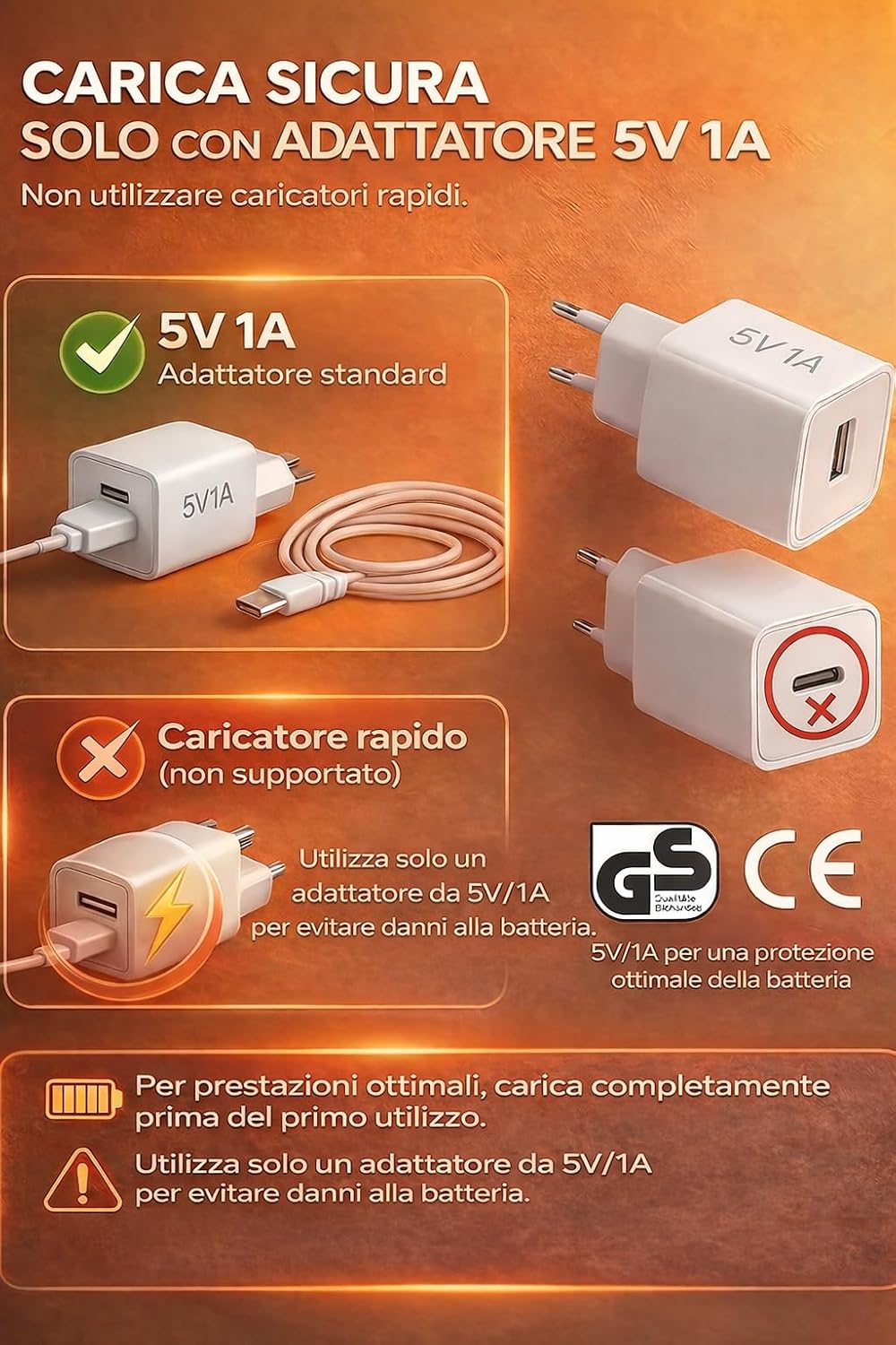 Detalle 2 de WOCVRYY Racchetta Zanzare Elettrica 4000V 1500mAh