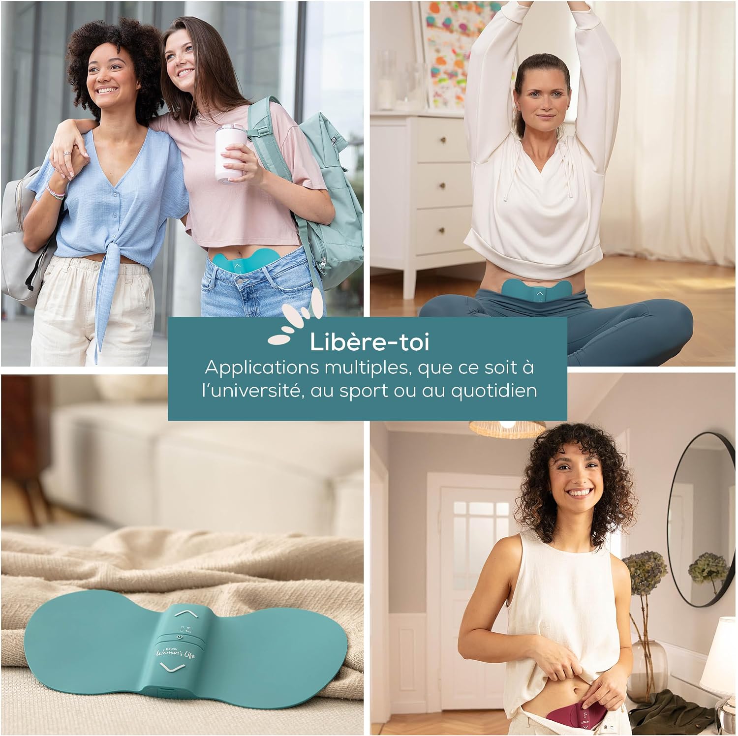 Thumbnail 6 de Beurer EM 55 Menstrual Relax+ : TENS et chaleur pour soulager les douleurs menstruelles et d’endométriose