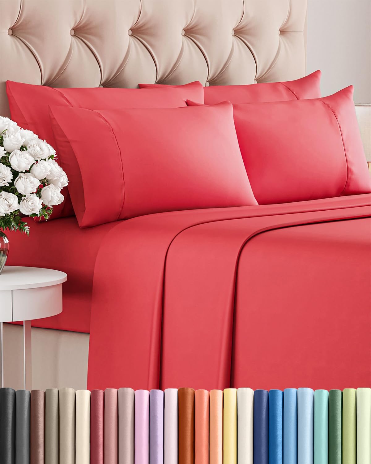 Thumbnail 6 de Queen Sheet Set 16-inch Deep Pockets