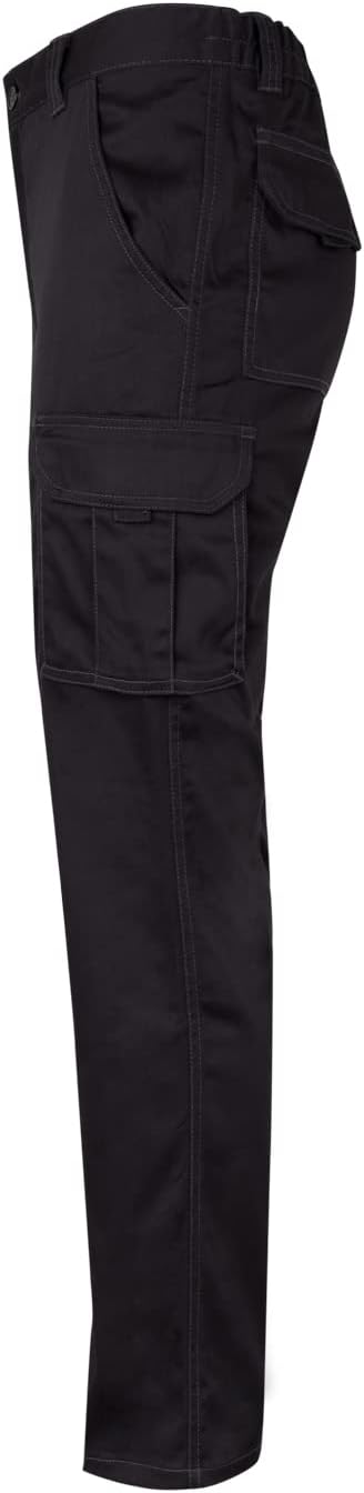Detalle de Velilla 103005s Pantaloni Elasticizzati Multitasche, Bianco, 42 Uomo