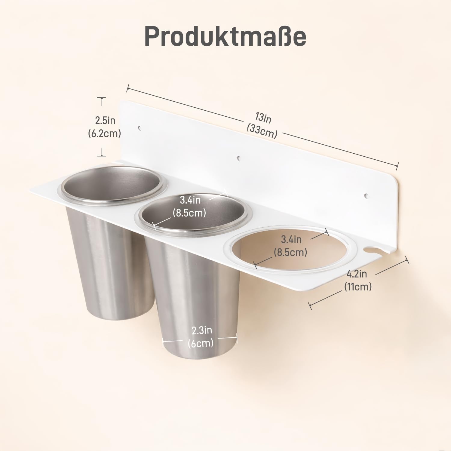 Detalle 1 de Bowyune Föhn Halterung 3 in 1