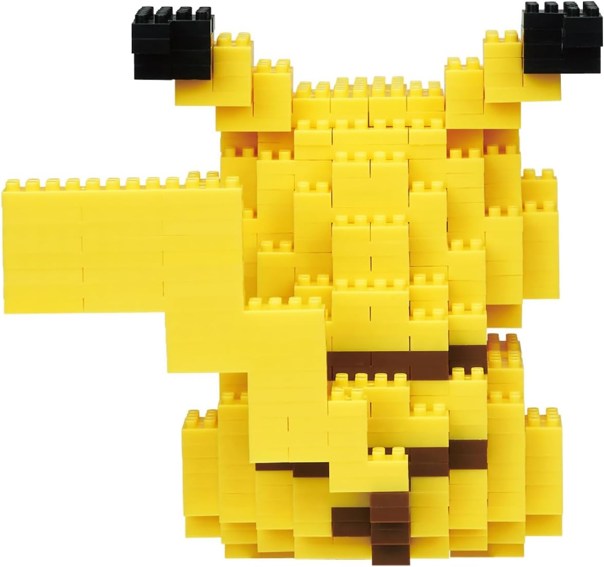 Thumbnail 3 de nanoblock Pokémon Deluxe – Pikachu, zestaw 560 mikroklocków, poziom 3