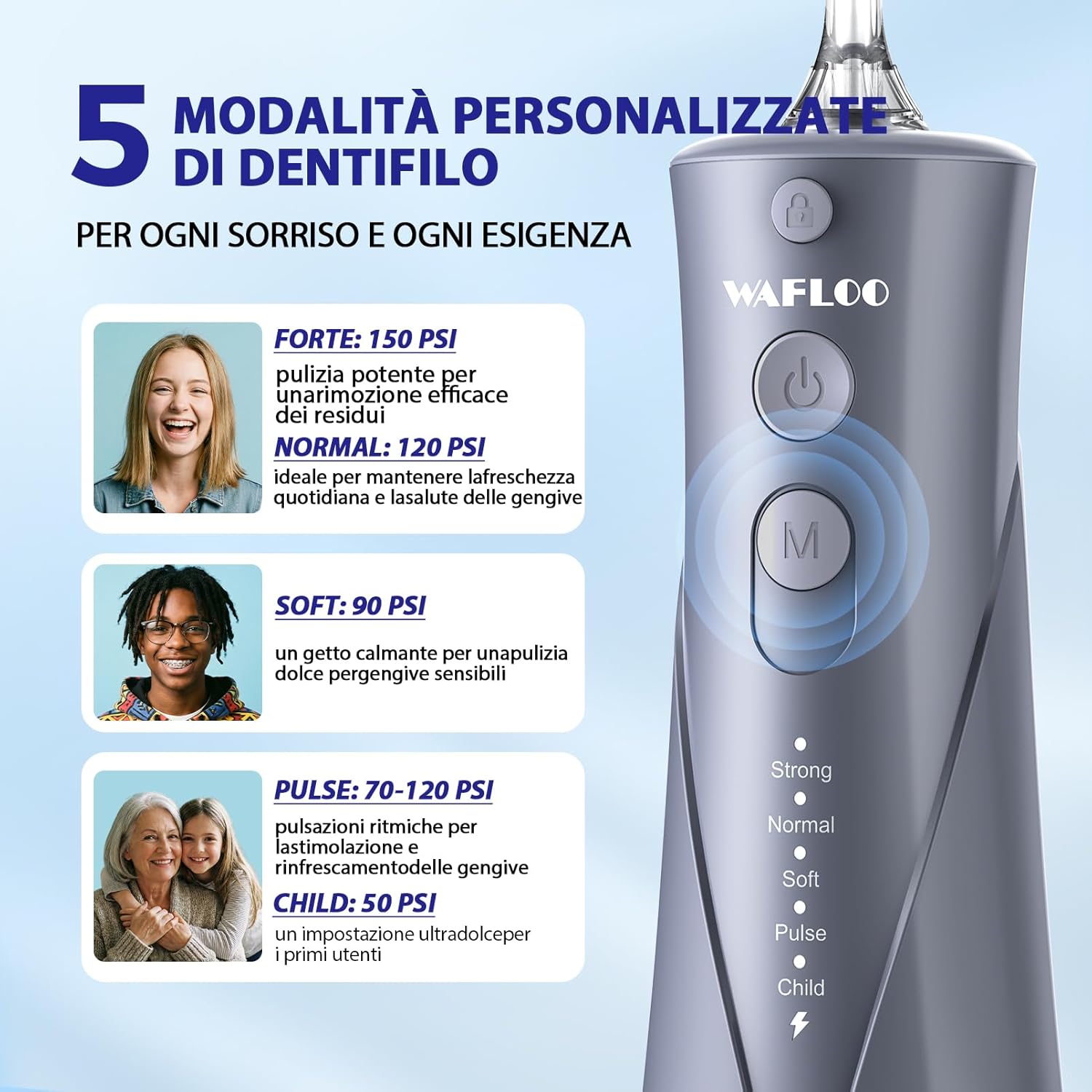 Thumbnail 2 de WAFLOO idropulsore dentale con 300 ml