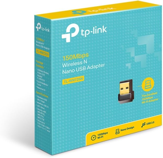 Detalle de TP-Link TL-WN725N(EU) USB無線LAN子機 11n/11g/b対応・最大150Mbps