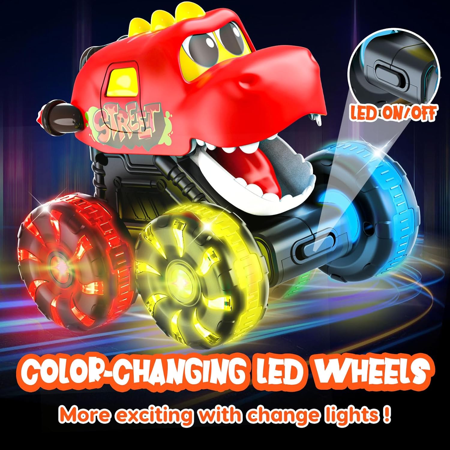 Detalle 2 de Monster Truck Toys for Toddlers 1-3