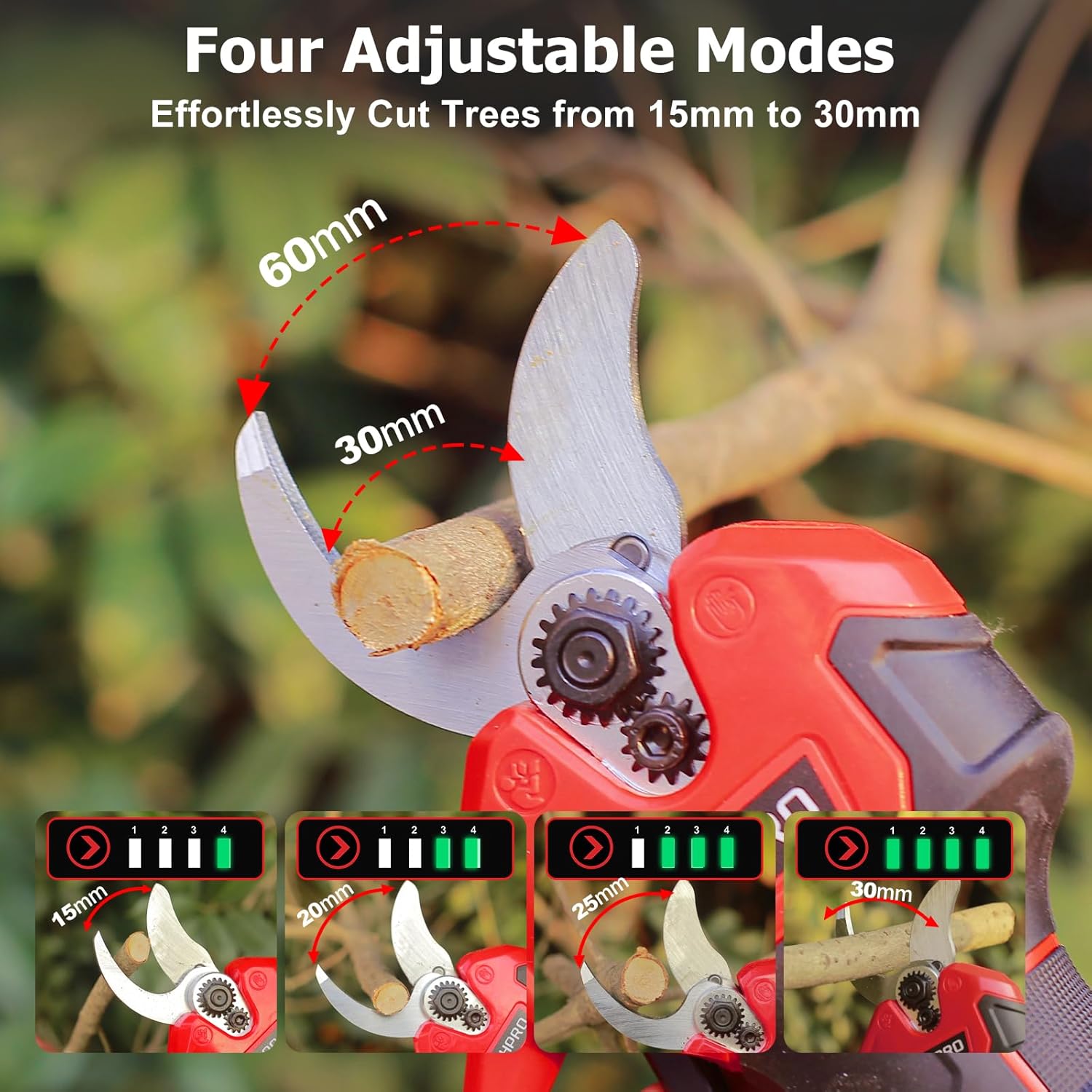 Thumbnail 4 de MHPRO Forbici potatura brushless 600W