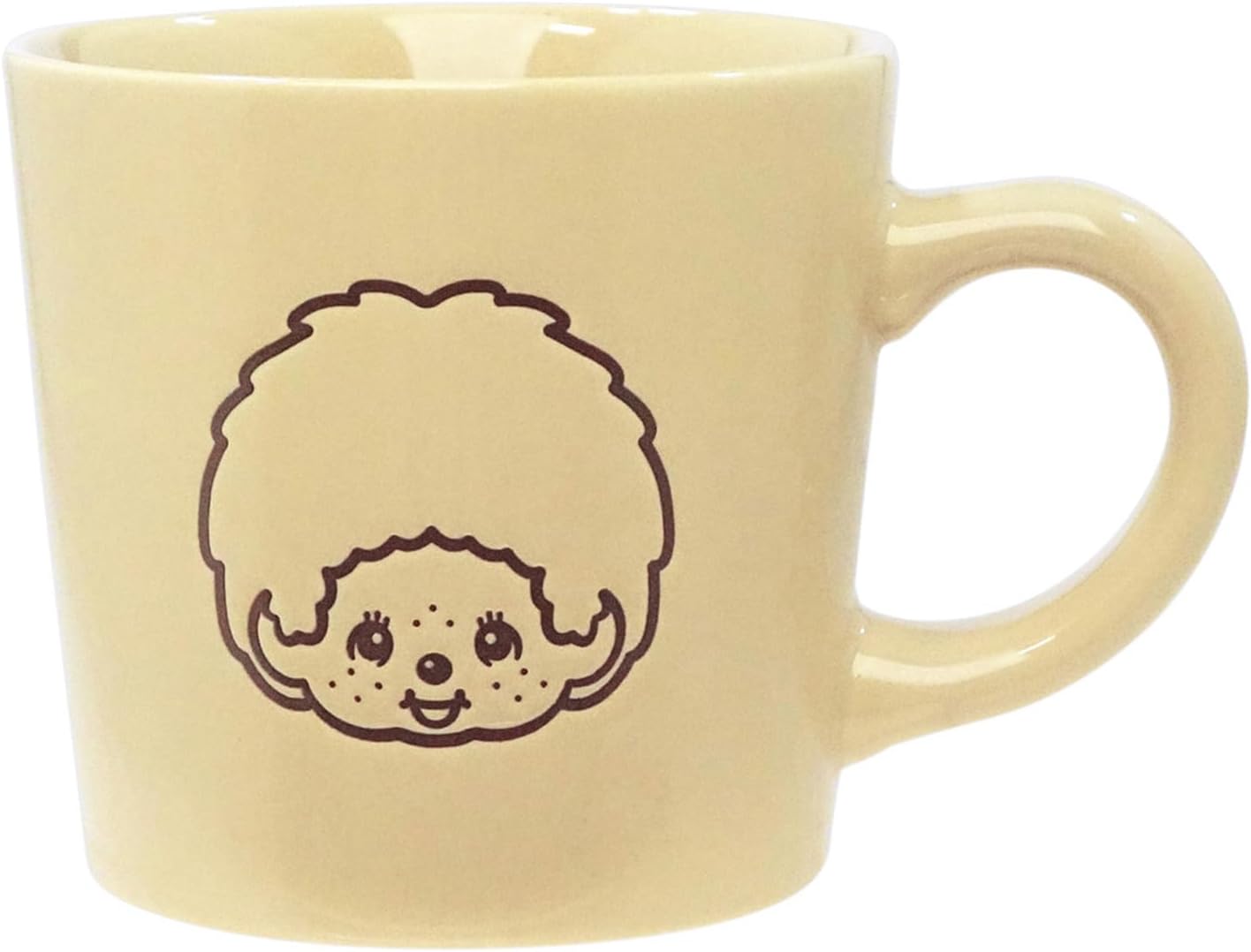 Detalle de 金正陶器 712107 モンチッチくん 撥水マグカップ ベージュ 260ml