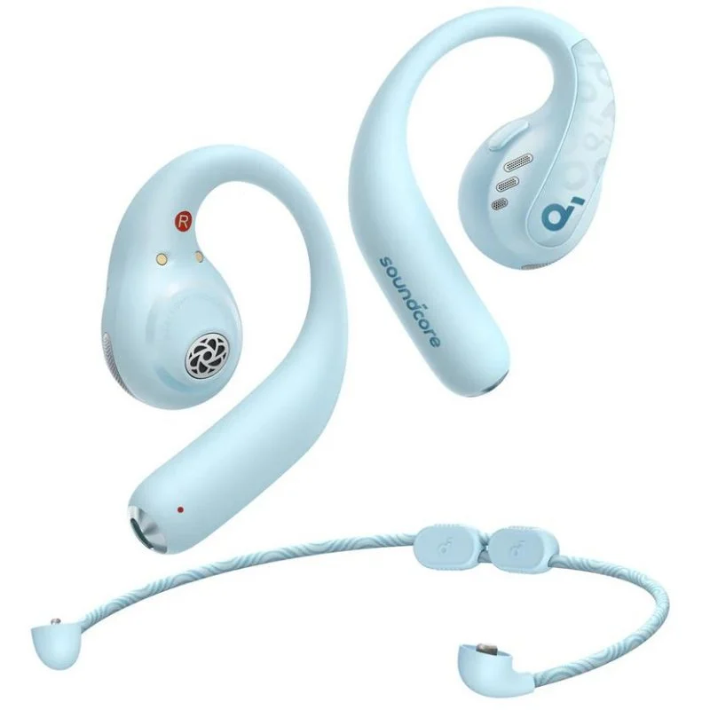 Detalle de Soundcore AeroFit Pro: auriculares inalámbricos para deporte con LDAC y IPX5