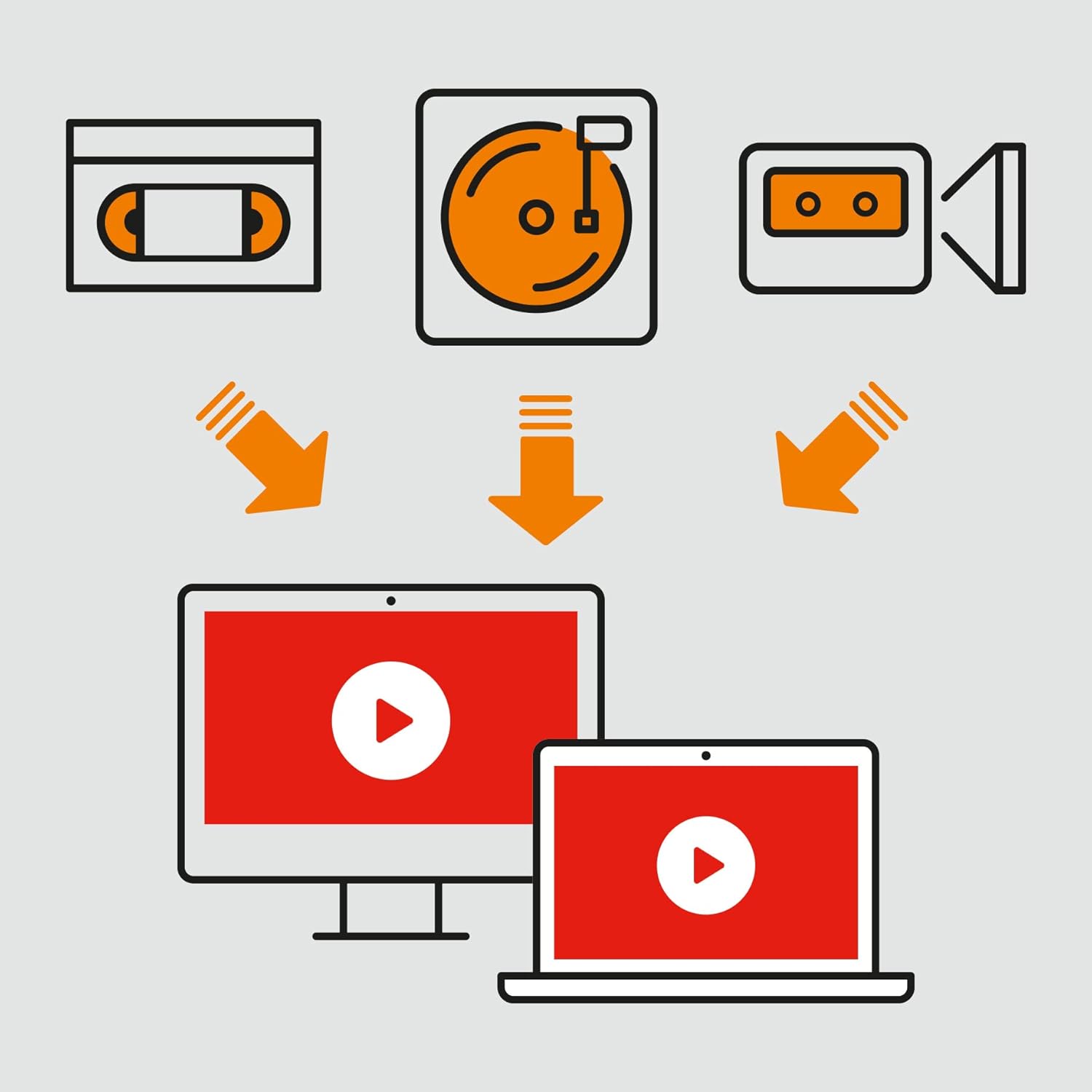 Thumbnail 6 de Nero Video Grabber: VHS, Hi8 und weitere Analogmedien per USB digitalisieren (Analog-zu-Digital Capture Card)