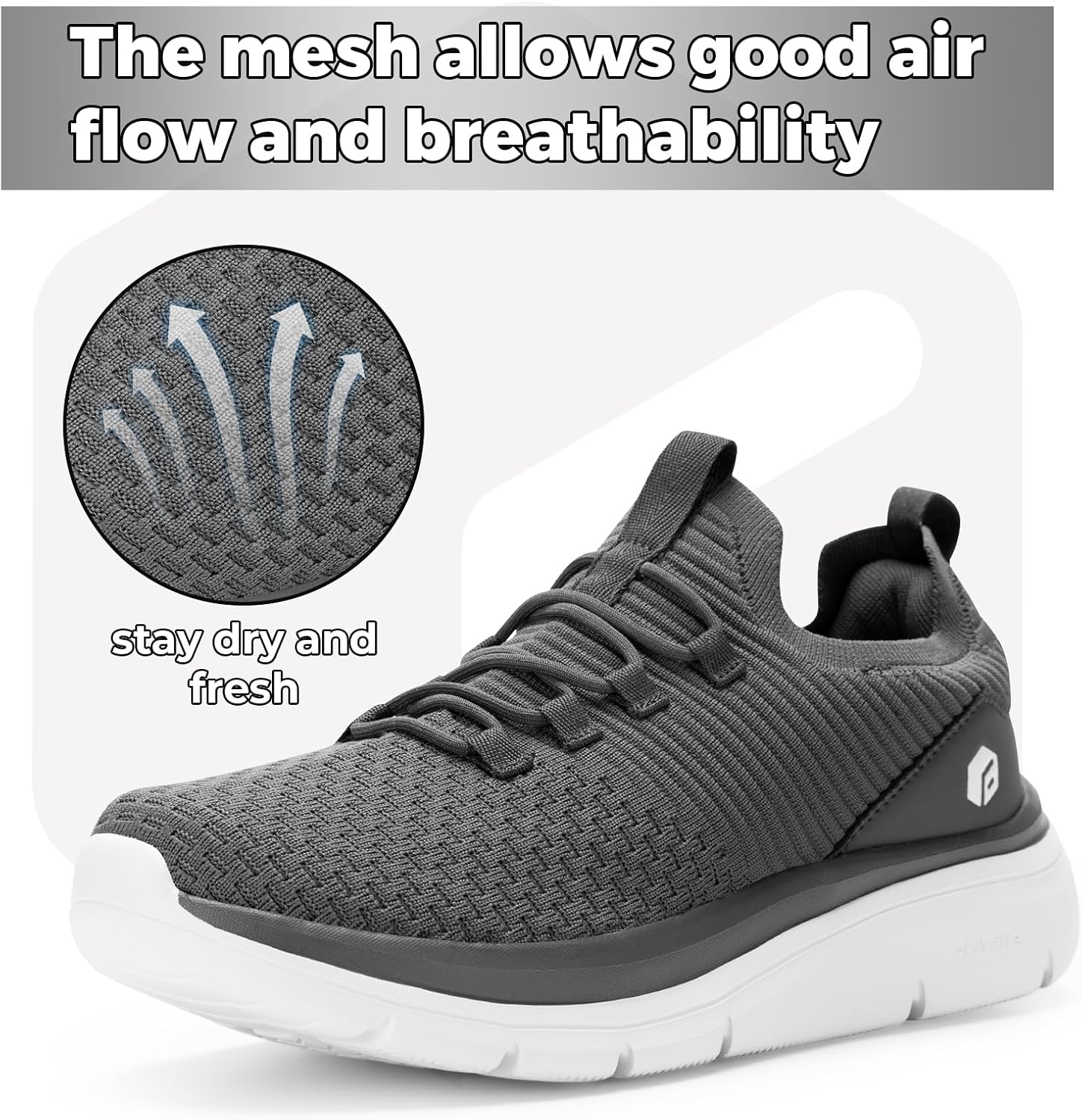 Thumbnail 5 de Slip-On Walkingschuhe FitVille mit Zehenbox