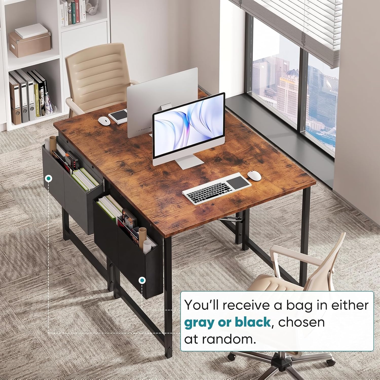 Detalle 2 de OLIXIS Computer Desk, 31-Inch