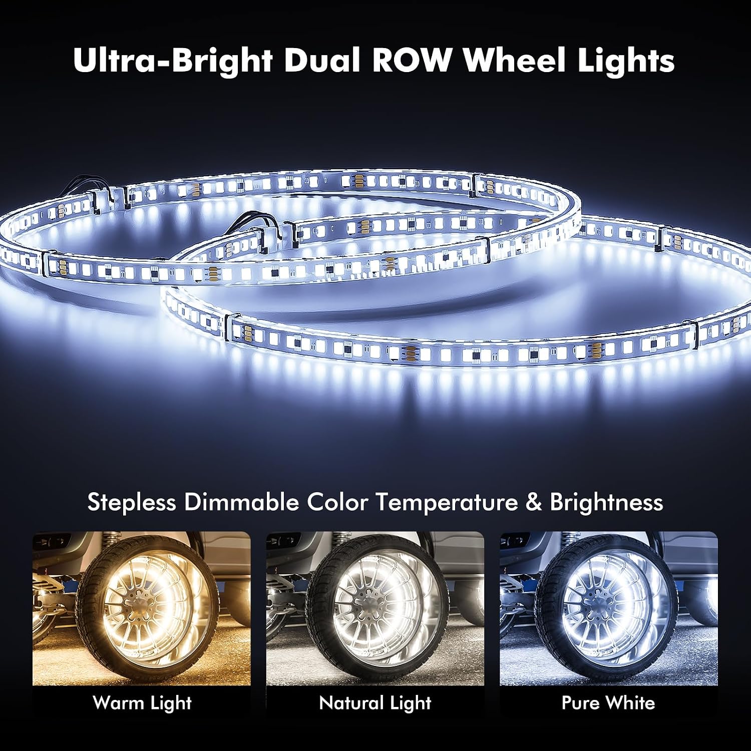 Thumbnail 1 de Ehaho Wheel Lights 17-Inch