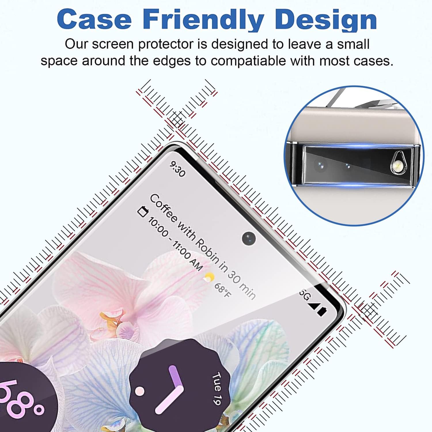 Thumbnail 6 de Google Screen Protector for Pixel 6 Pro