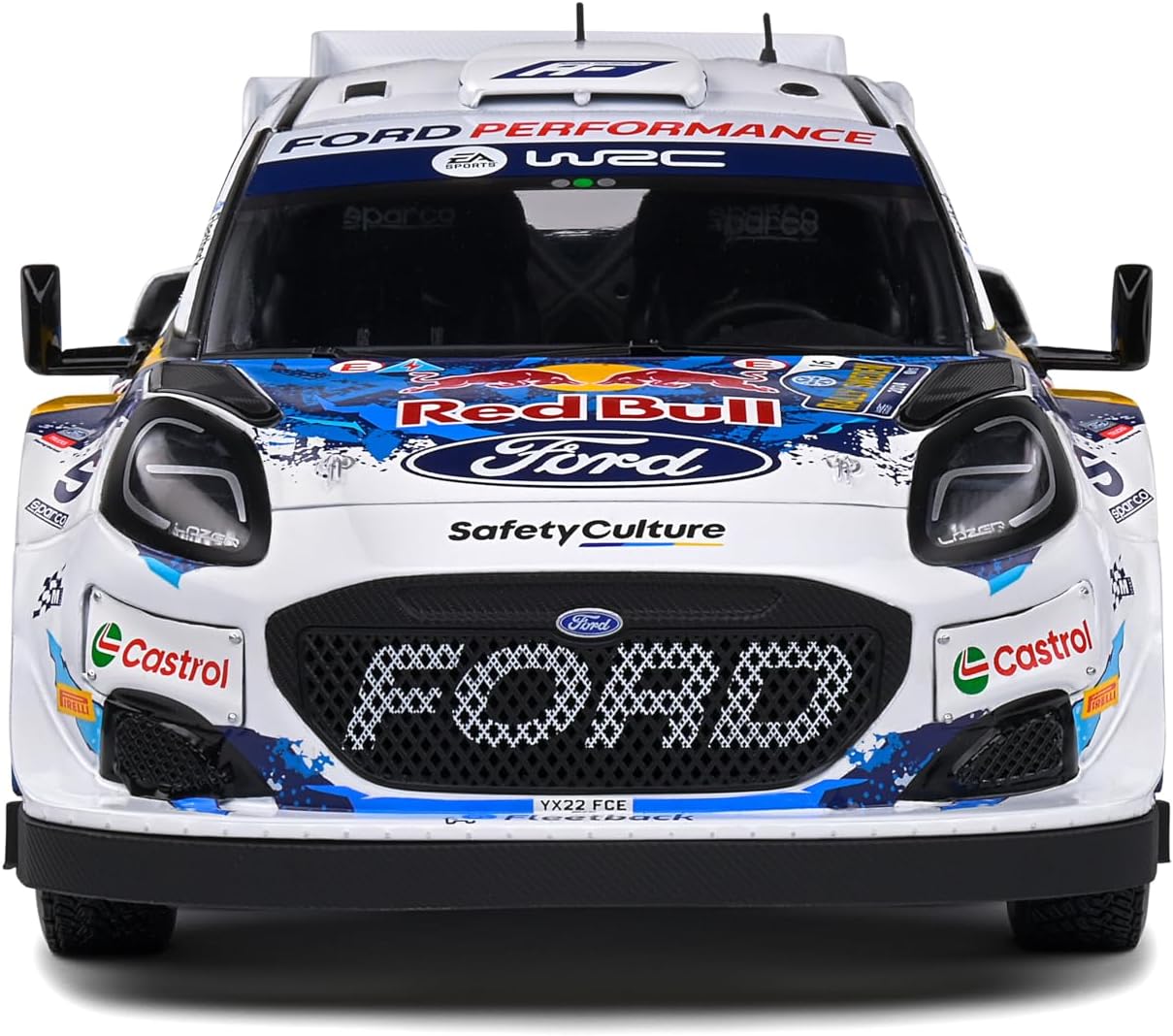 Thumbnail 1 de Solido Ford Puma Rally 1 1:18, biały #16 Fourmaux/Coria, Rally Sweden 2024