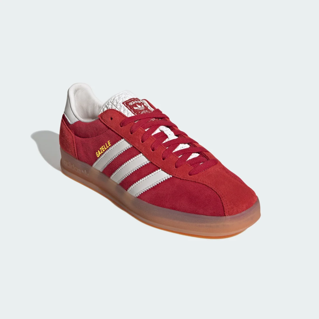 Thumbnail 3 de adidas Gazelle Indoor Pro Burgundy: estilo urbano para interiores con comodidad estructurada