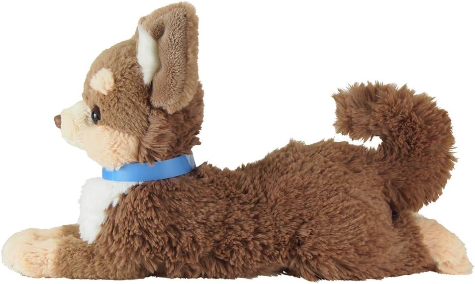 Detalle 1 de サンレモン ひざわんこ チワワ BR S P-8712 ぬいぐるみ、膝にのせて楽しめるブラウンカラー
