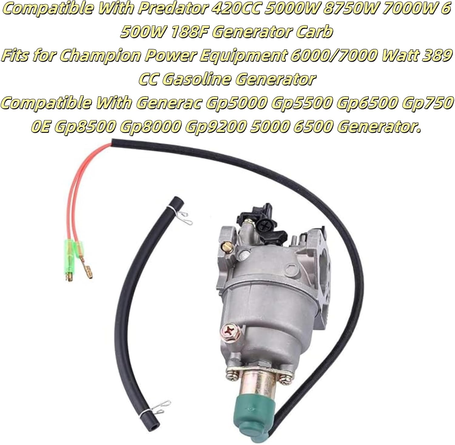 Detalle de Generator carburetor for 420cc engines