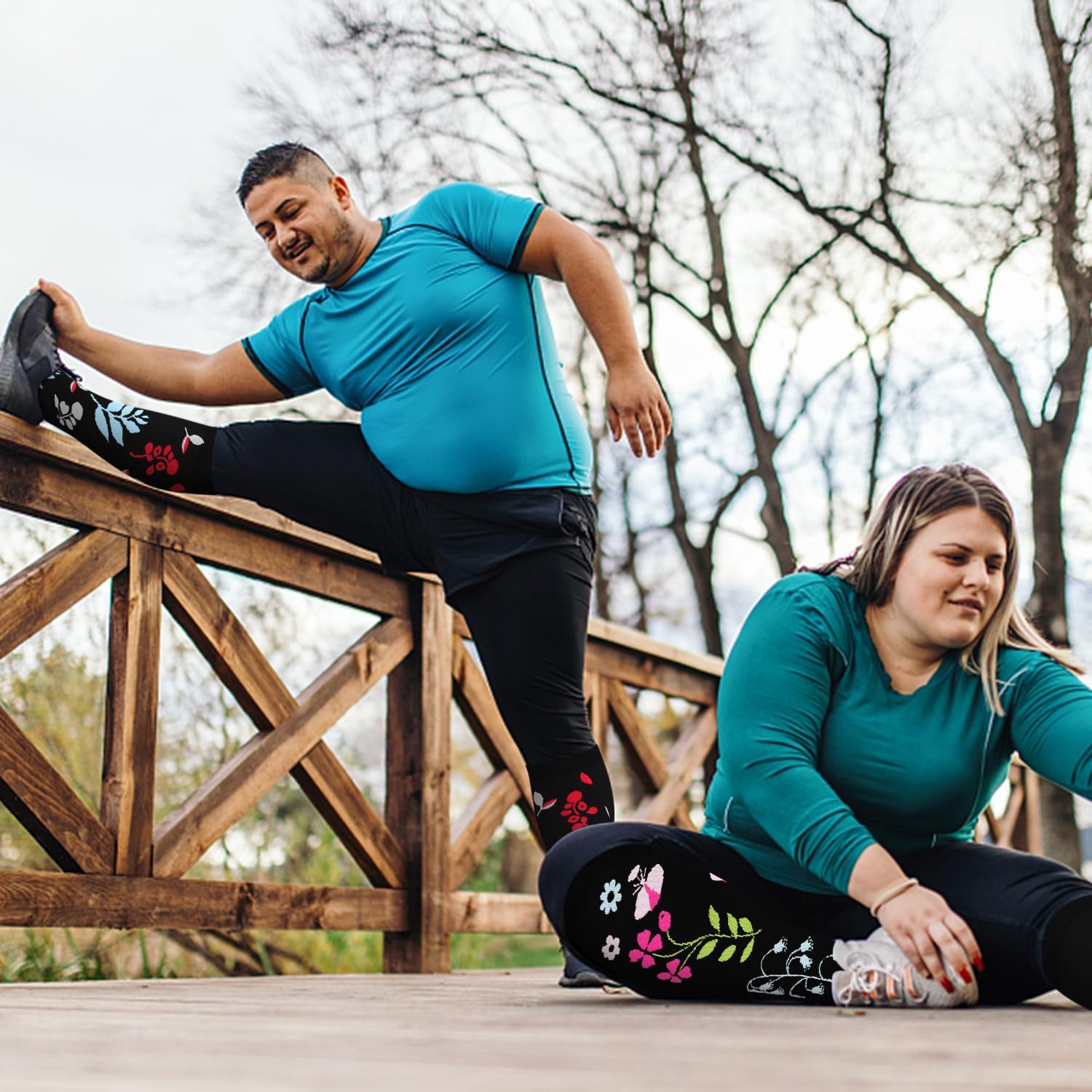 Thumbnail 4 de Diu Life Plus Size Compression Socks 15–20 mmHg