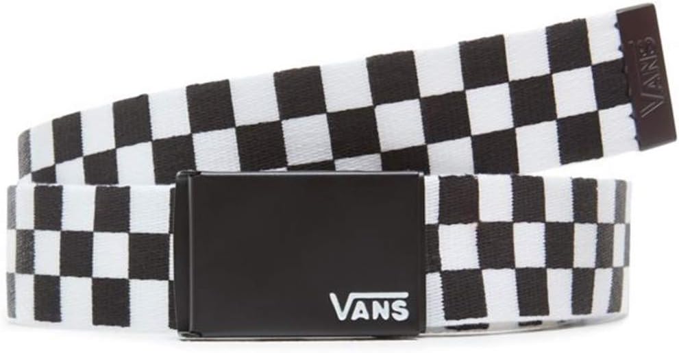 Detalle de Vans Men’s Deppster II Web Belt with Logo Snap Buckle (One Size, pack of 1)
