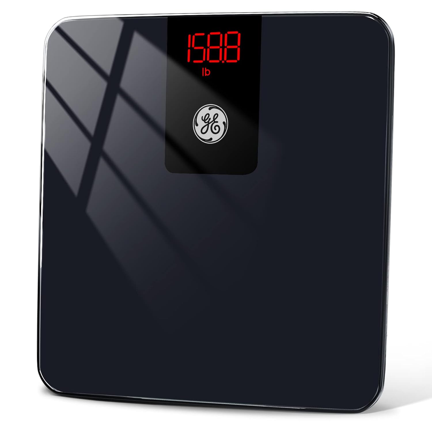 Detalle de GE Fit Prime Digital Bathroom Scale, 400 lb, Bluetooth and BMI Tracking