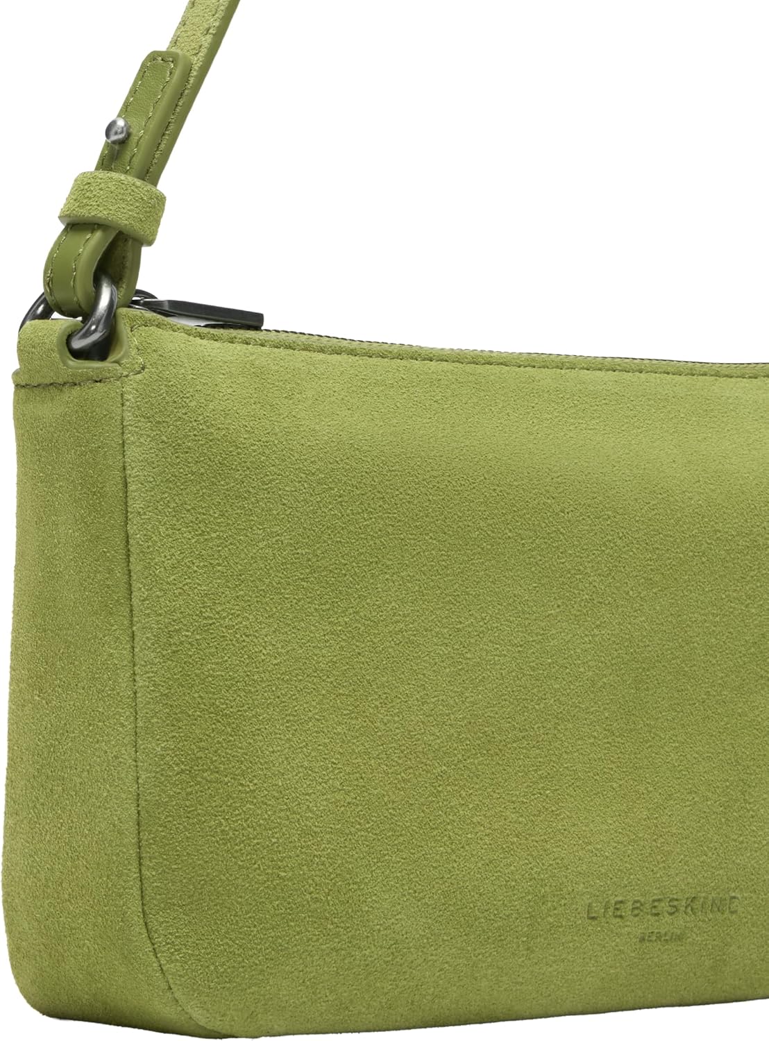 Detalle de LIEBESKIND Crossbody S Ryker Suede Crossbody – flexibel, urban und zeitlos