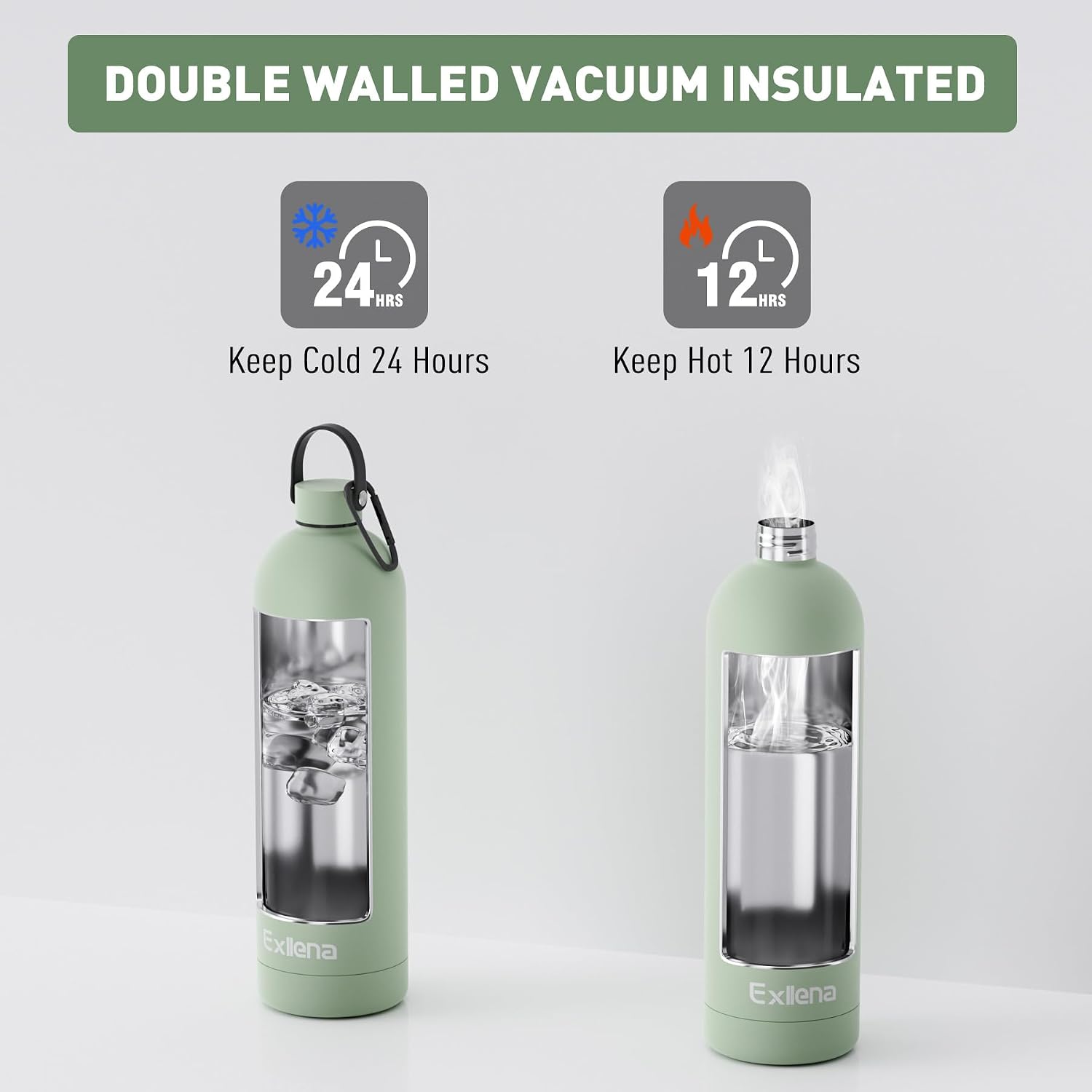 Thumbnail 4 de Exllena 1.5l Insulated Water Bottle