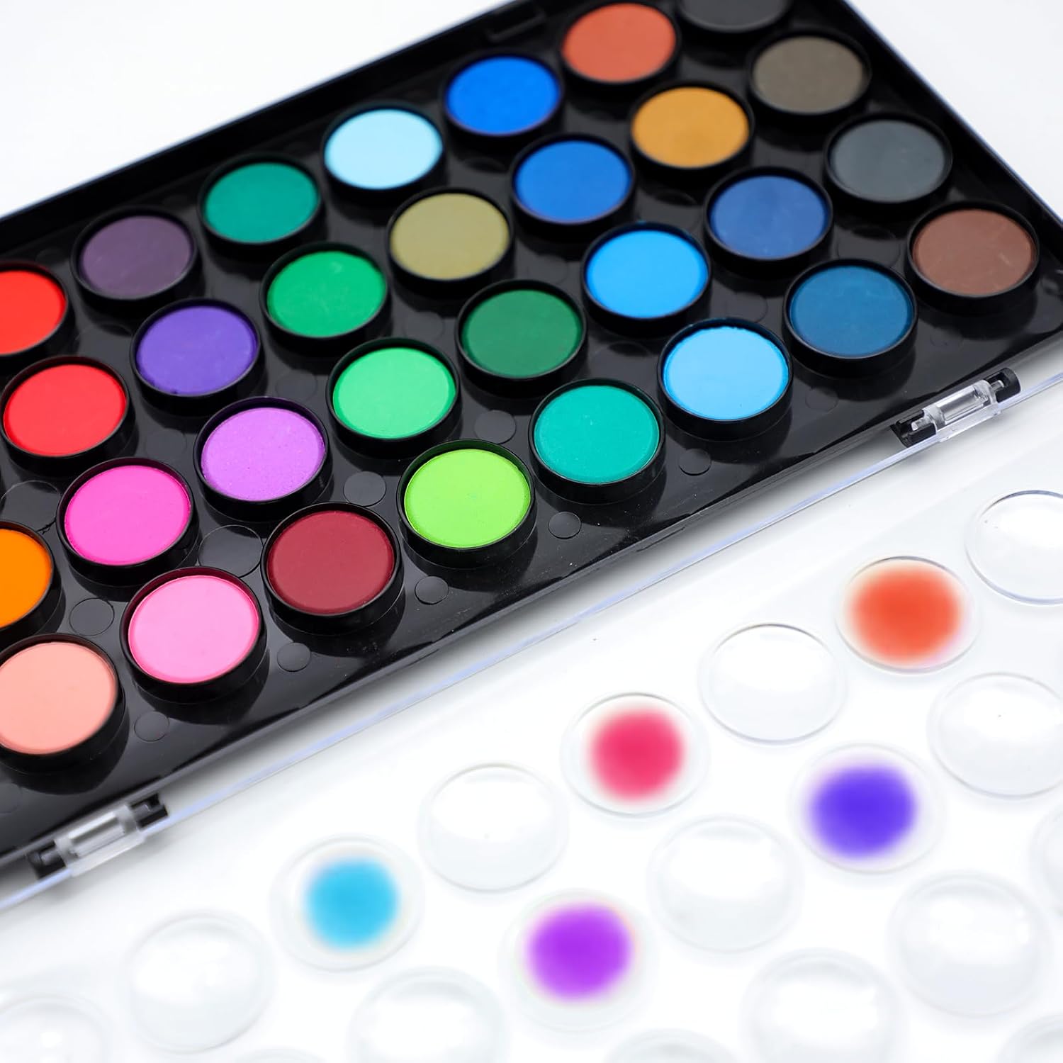 Detalle 2 de Artecho Aquarellfarben 36 Farben Set für Künstler 🎨