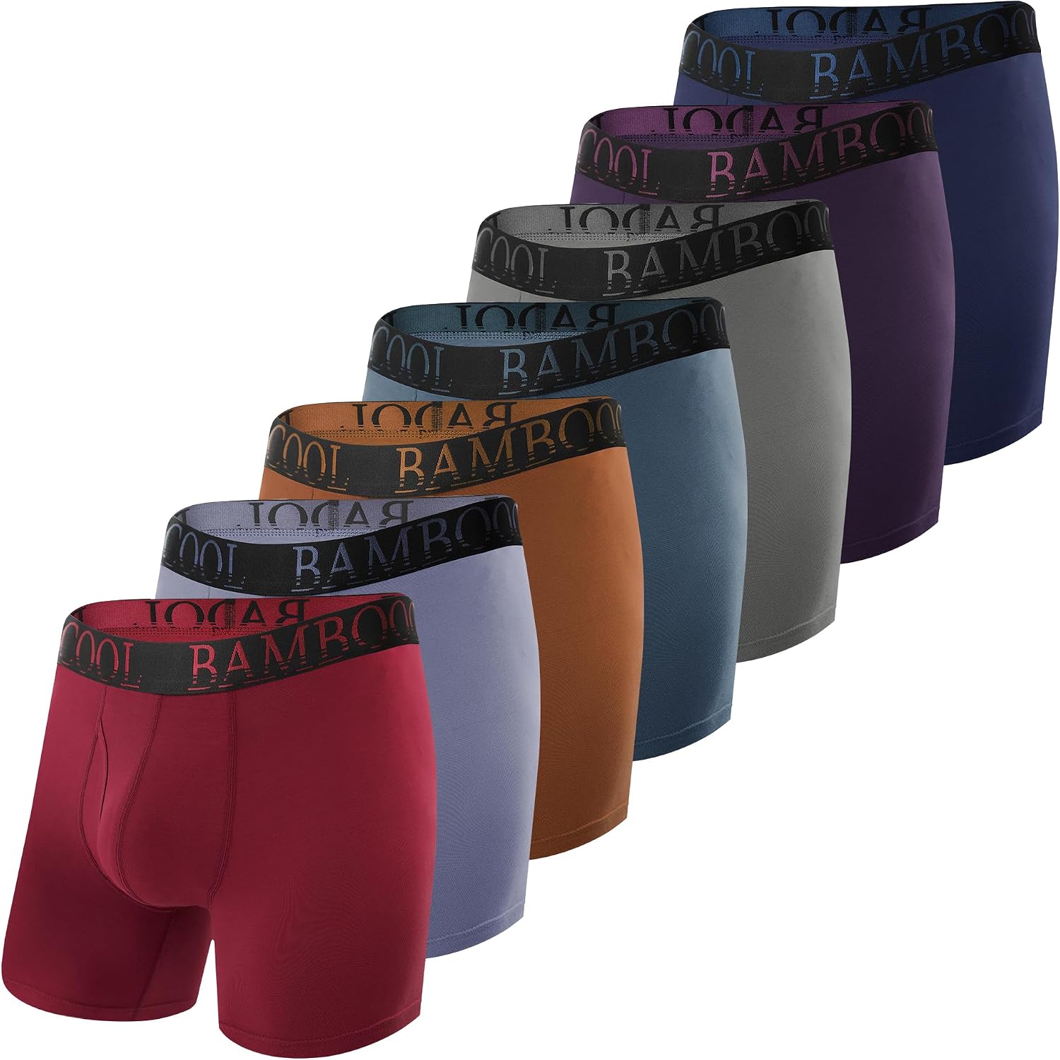 Thumbnail 1 de BAMBOO COOL Ultra ComfortSoft men's boxer briefs pack 🩲