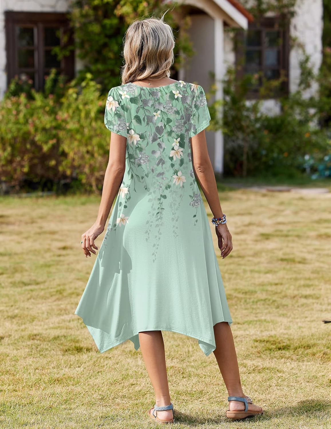 Thumbnail 5 de Zeagoo Women's Casual Summer Dress with Pockets - Midi Flowy Sundress (2026)