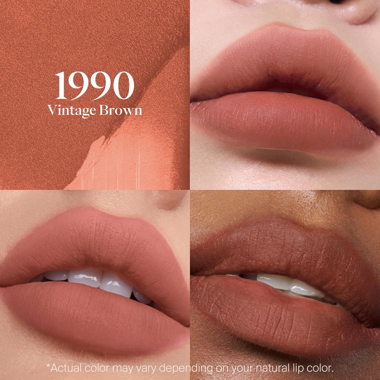 Thumbnail 1 de Joocyee Velvet Rouge Matte Lipstick Pencil: Lightweight, High-Pigment Red Brown with Buildable, Waterproof Coverage
