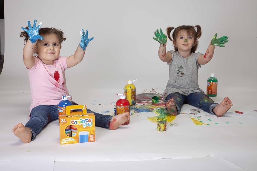 Thumbnail 6 de Carioca FINGER PAINT KO032 — Set pintura de dedos 6×80 ml 🎨