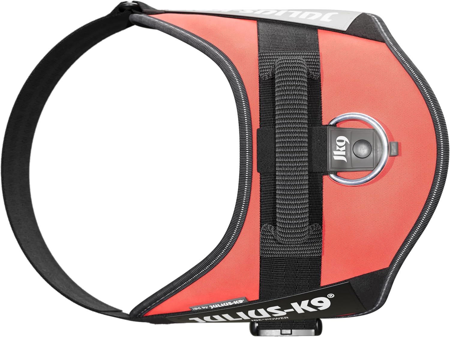 Detalle de Julius-K9 IDC Power XL/2 Rosso: pettorina robusta, versatile e rifrangente