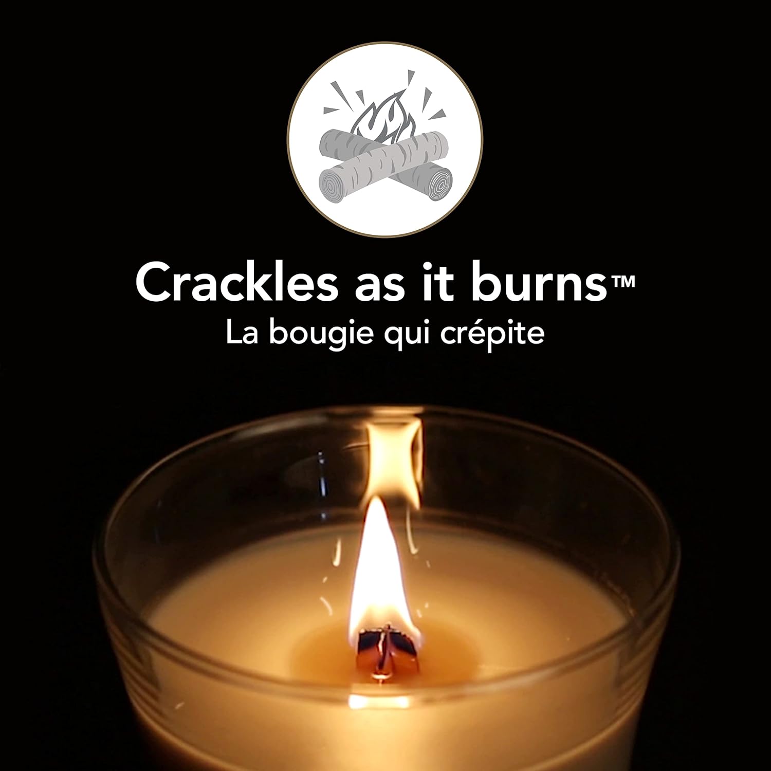 Thumbnail 3 de WoodWick bougie parfumée moyenne à mèche en bois – Lavande Relaxante