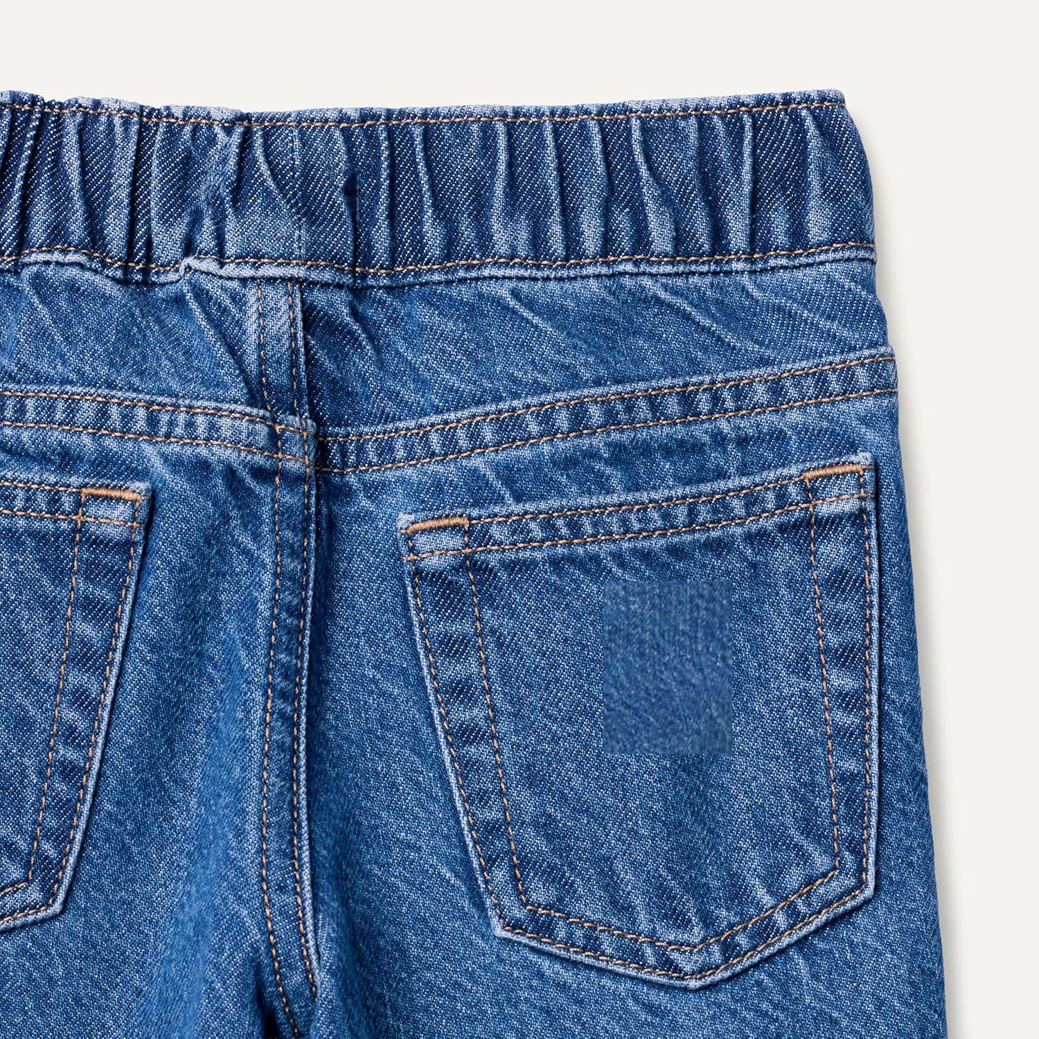 Thumbnail 4 de Amazon Essentials Loose-Fit Soft Stretch Denim Wide-Leg Jeans for Toddler Kids