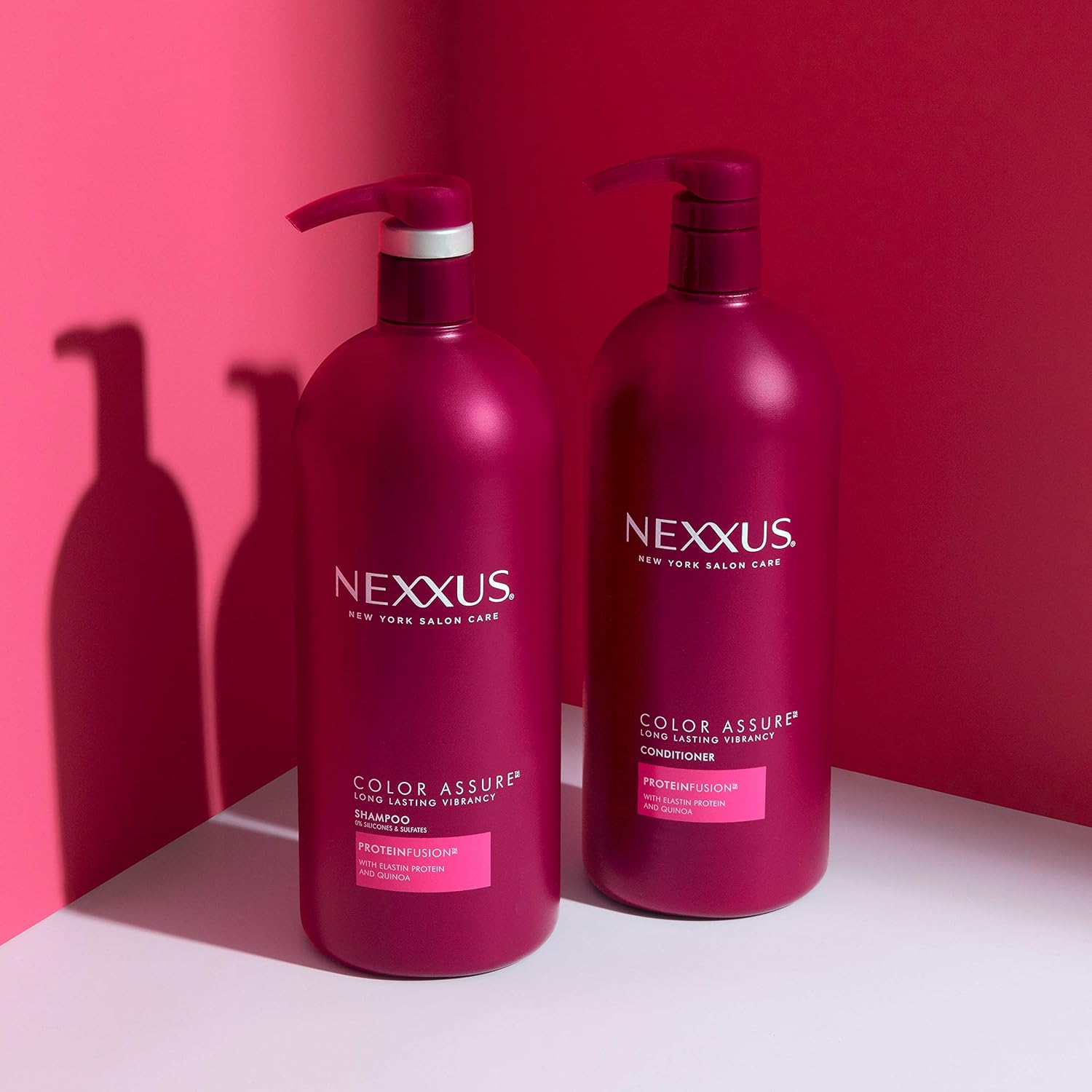 Thumbnail 5 de Nexxus Color Assure Shampoo and Conditioner (Color Treated Hair) — Color Vibrancy for Up to 40 Washes, 33.8 oz, 2 Count
