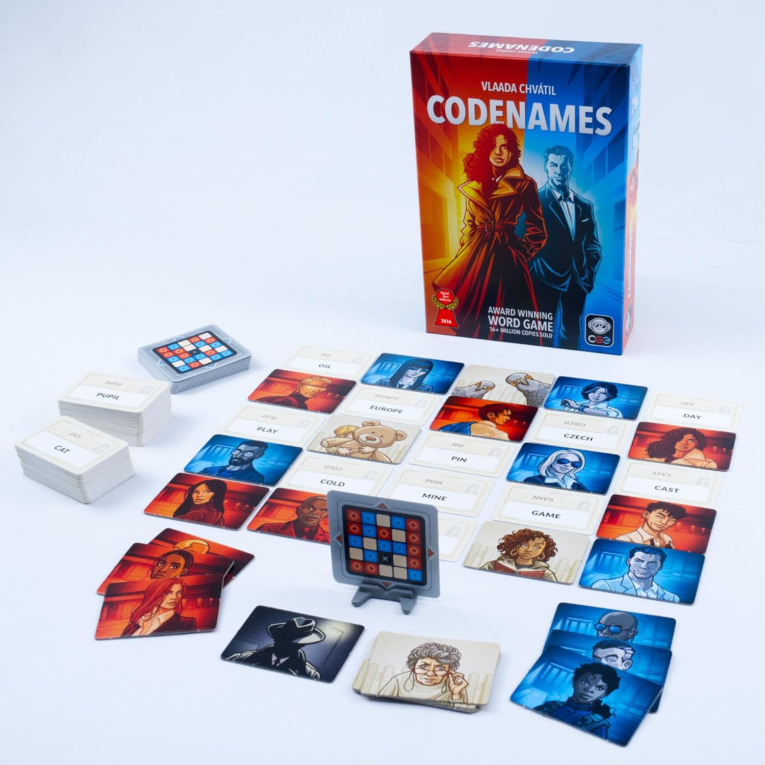 Detalle de Codenames (2nd Edition) | CGE — A practical take for 4–8 players