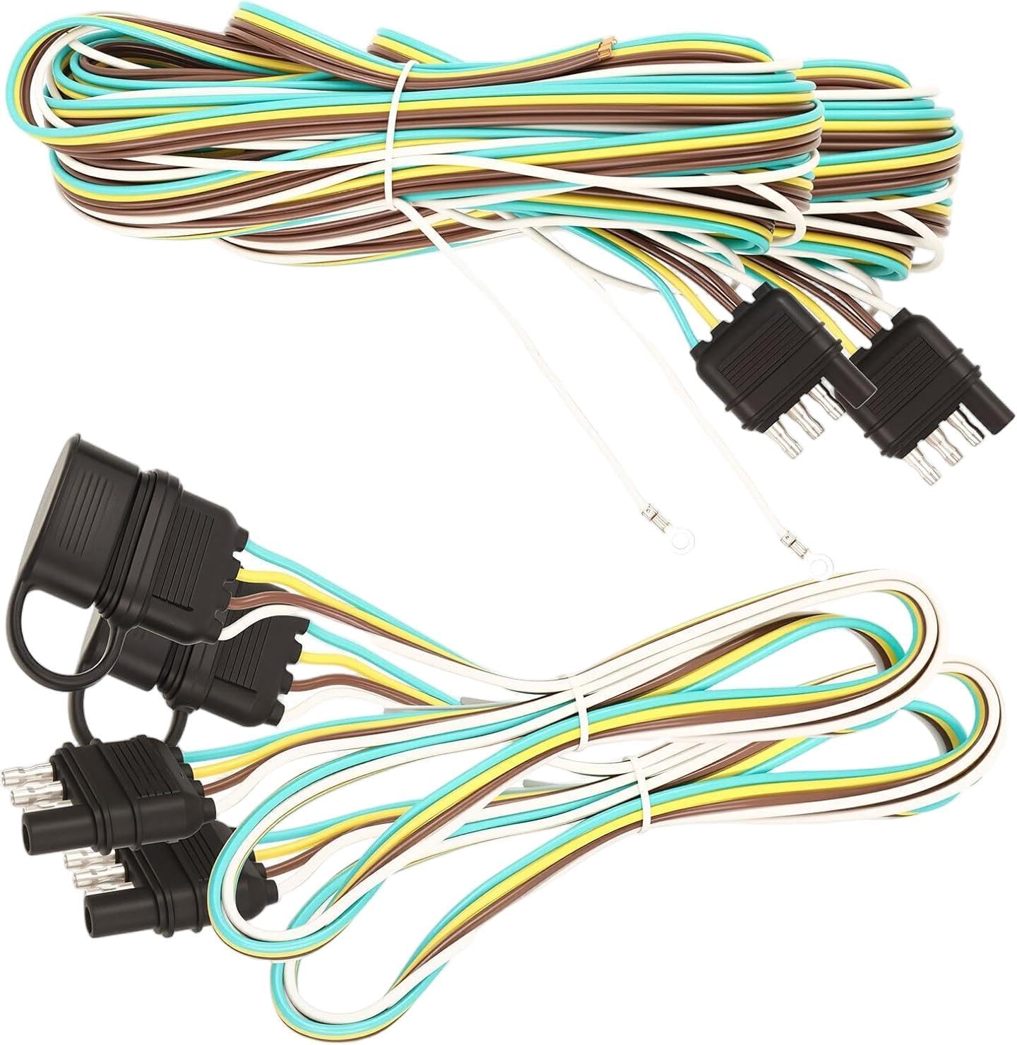 Detalle de NEW SUN Trailer Wiring Harness 29FT