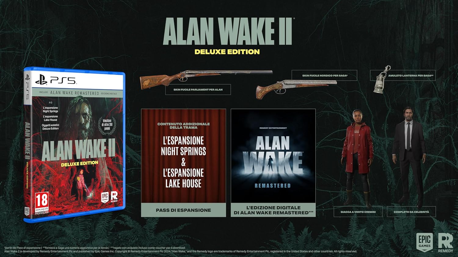 Detalle 2 de Alan Wake 2 Deluxe Edition PS5