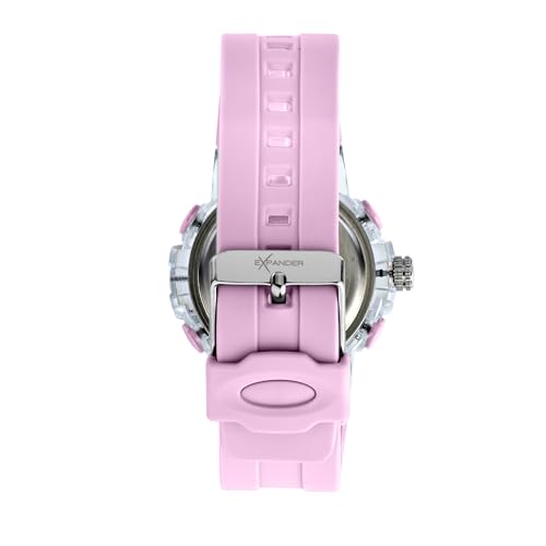 Detalle de Sector No Limits Orologio Donna EXP-46, 43 mm Rosa – Orologio Digitale/Analogico in Plastica (R3251242501)