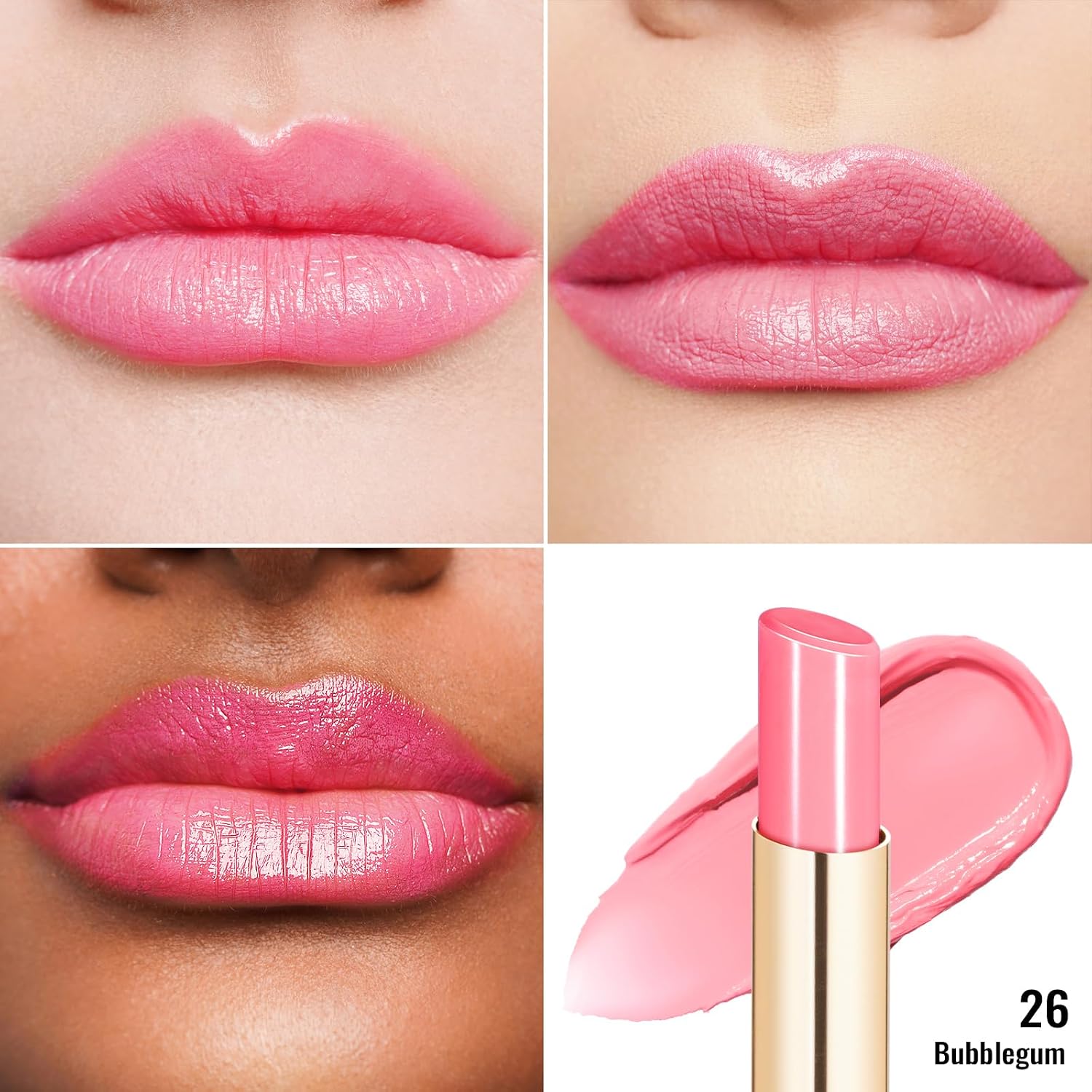 Detalle 1 de Oulac Rossetto nutriente rosa 26 Bubblegum