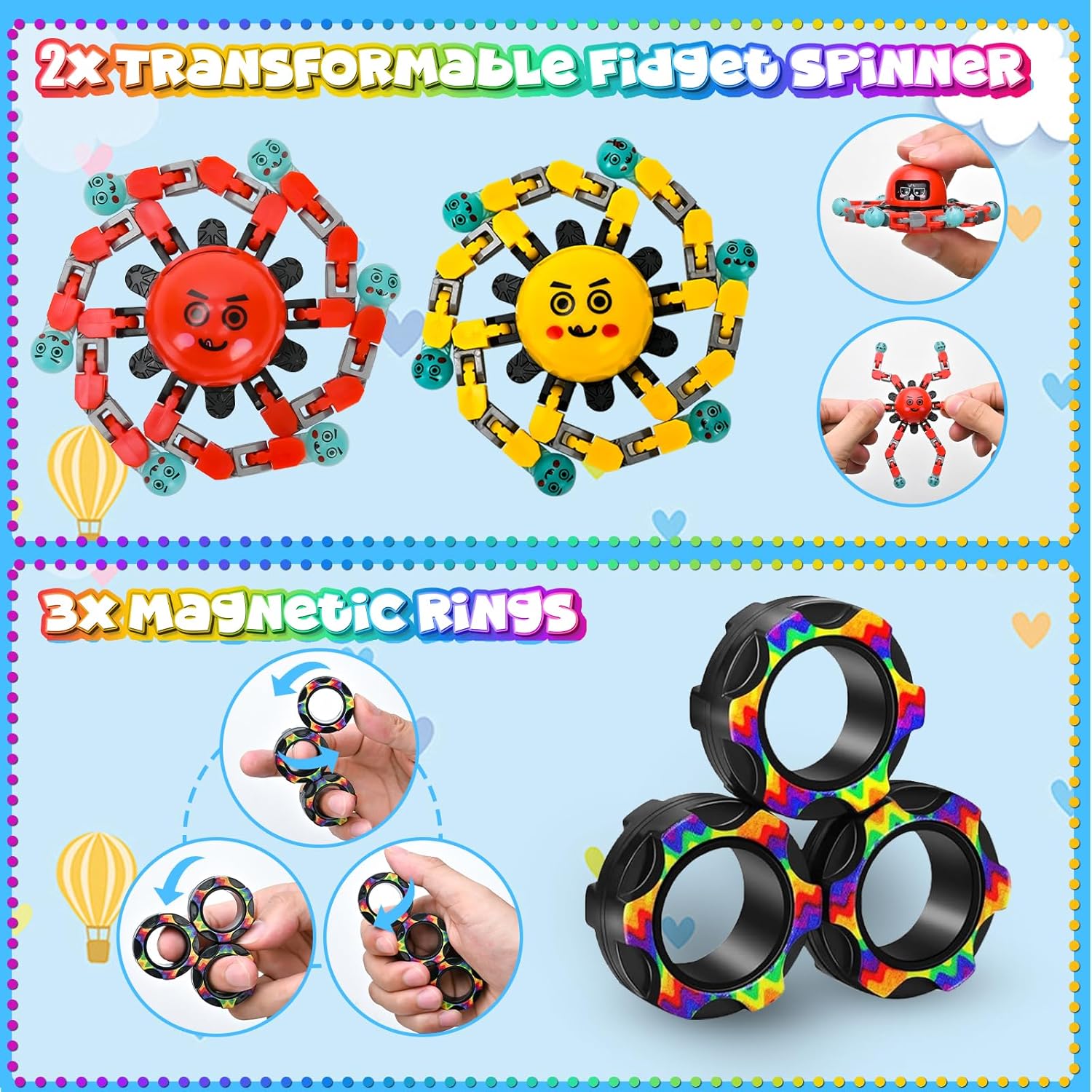 Thumbnail 1 de Easter Basket Stuffers 15-Pack Fidget Toys