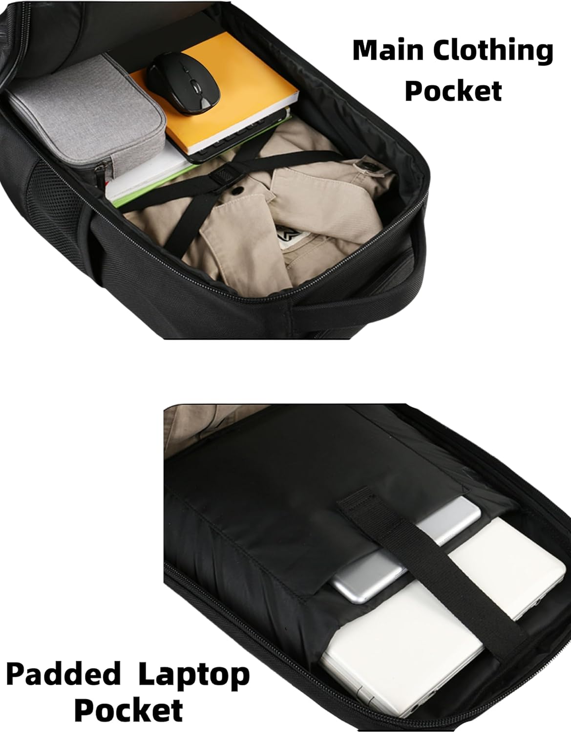 Thumbnail 5 de MATEIN Rolling Backpack: 17-Inch Water-Resistant Wheeled Laptop Backpack