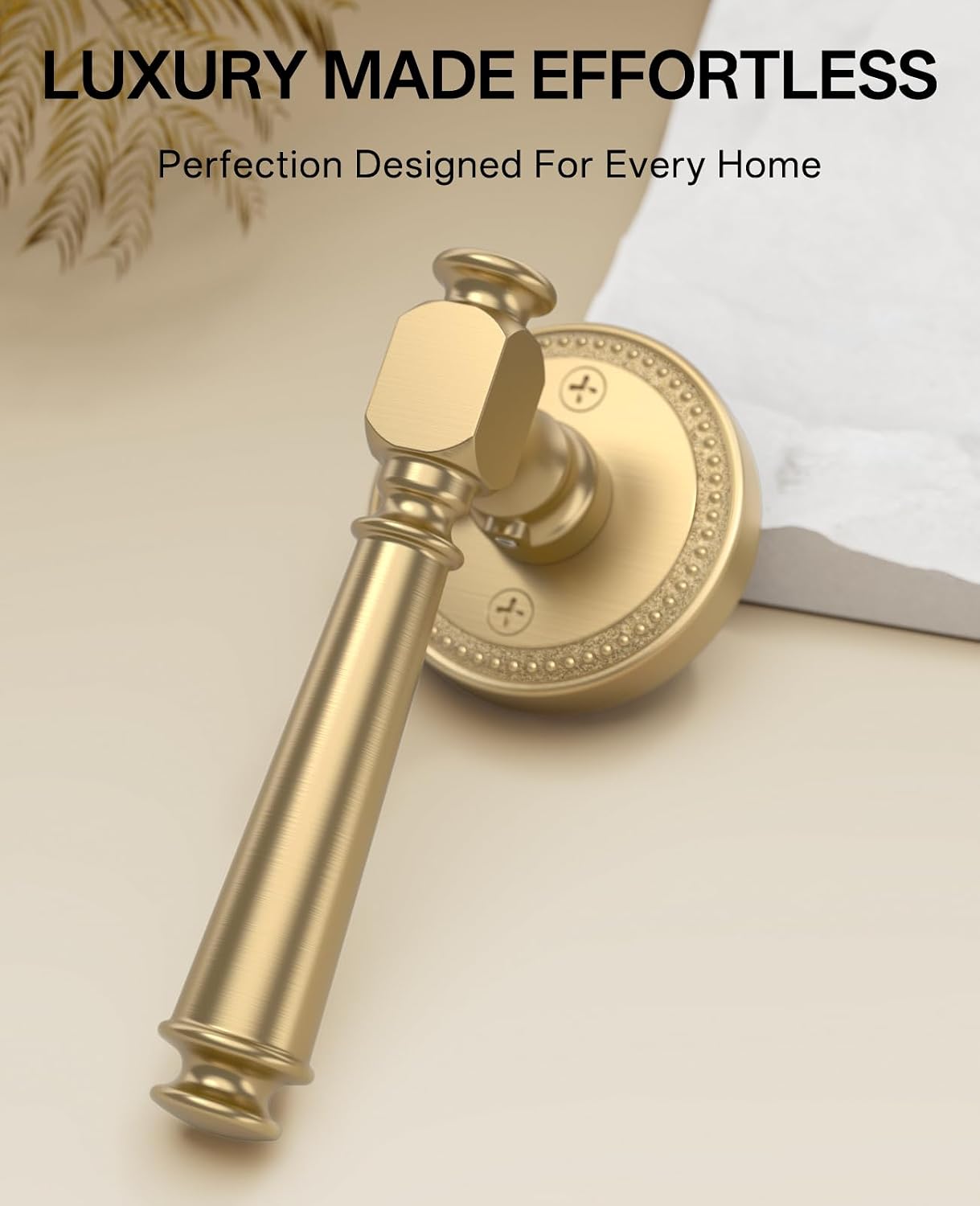 Detalle 2 de Amerdeco Privacy Door Handles, Zinc Alloy