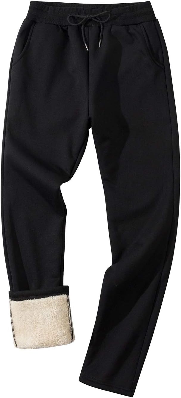 Detalle de Gihuo Men's Sherpa-Lined Pants