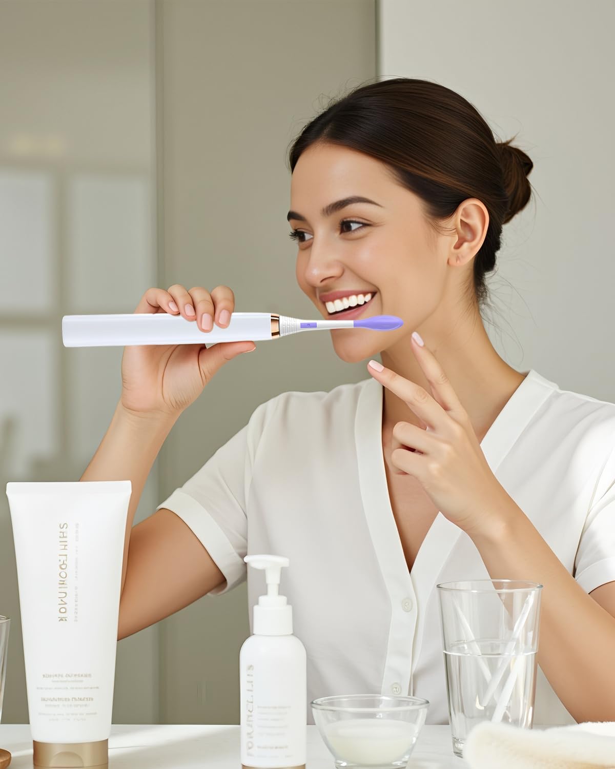 Thumbnail 6 de Jarubekil 12er Ersatzbürsten für Philips Sonicare (kompatibel, Medium) – Aufsteckbürsten für u. a. 5500, 5300, 9000, 6100