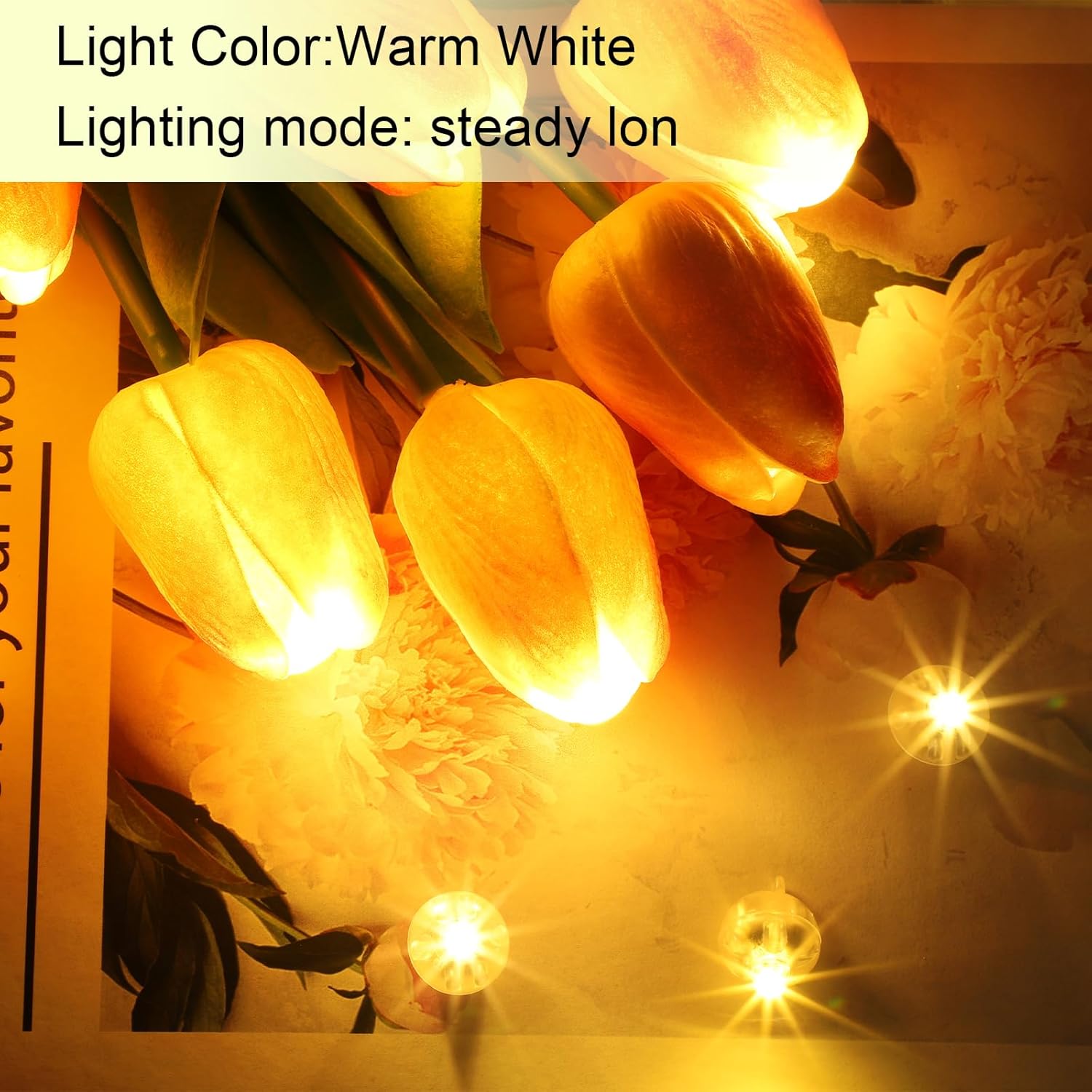 Thumbnail 1 de LED Ballons Lichter 60 Stück Mini Warmweiß 🎉