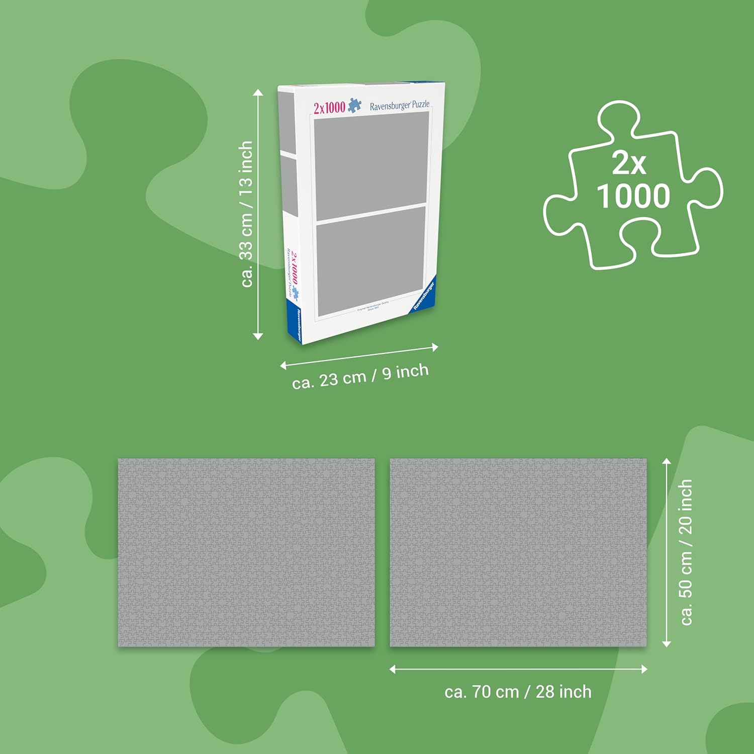 Thumbnail 3 de Ravensburger Puzzle 12000338 „Zoe Sadler: Magische Regale“ – 2× 1000 Teile für Erwachsene und Kinder ab 14 Jahren