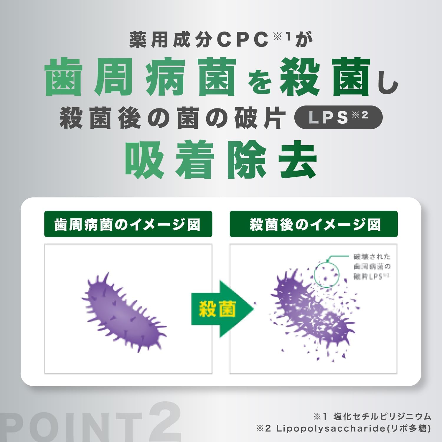 Detalle 1 de GUM(ガム)デンタルリンス ノンアルコールタイプ 液体ハミガキ 1300ml CPC配合