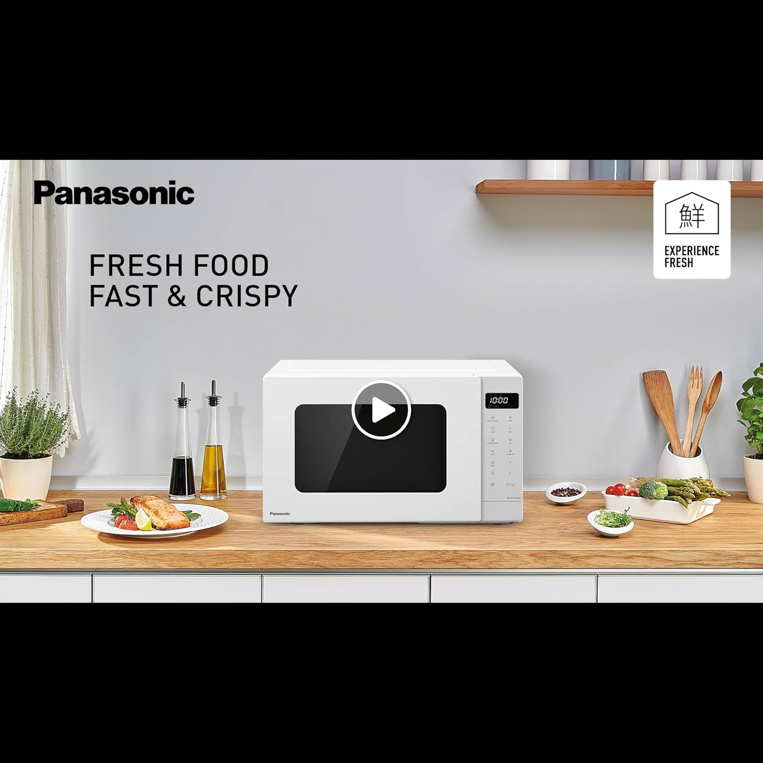 Thumbnail 6 de Panasonic NN-K35NWMEPG microondas 24 L, 900 W